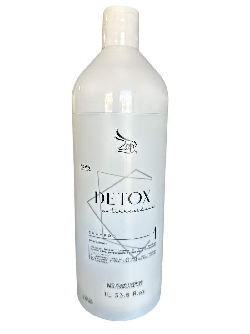 Zap Detox Refrescante Champú Anti-Residuos Limpieza Profunda 500ml