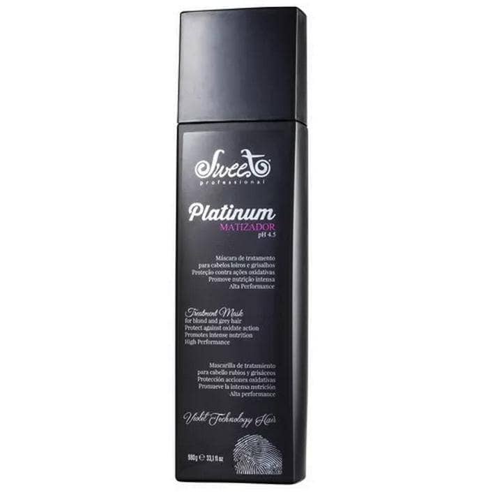 Sweet Hair Platinum - Shampoo Matizador 980ml (33,1fl.oz) - Keratinbeauty