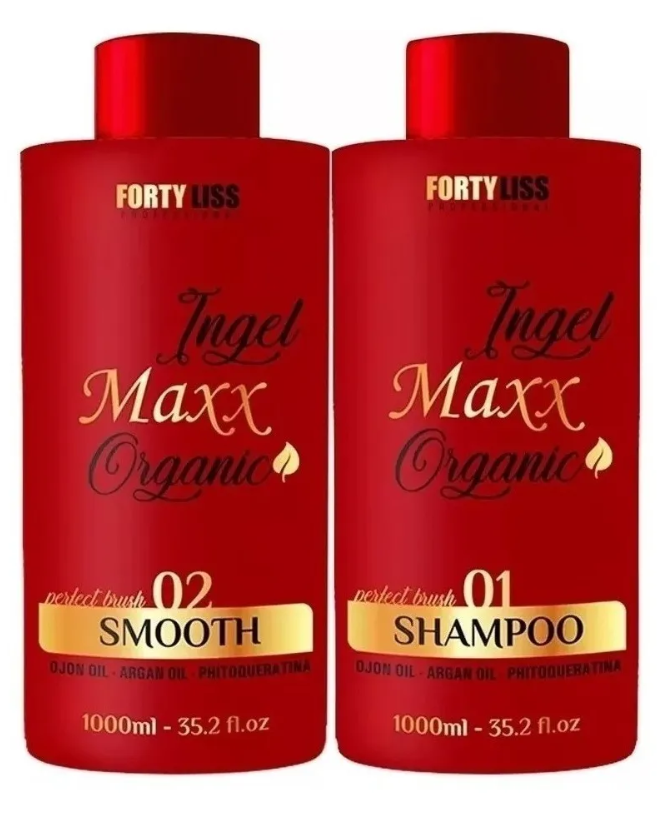 Ingel Maxx Hair Smoothing Keratin Treatment 2 x 1000ml - Keratinbeauty
