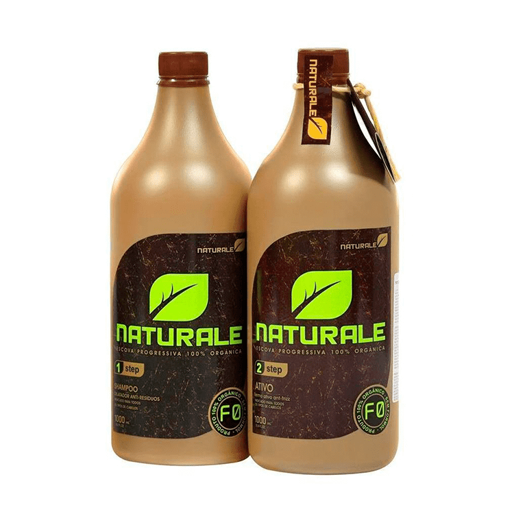 NATURALE ORGANIC TRAITEMENT BRÉSILIEN  DES CHEVEUX 2 X 1000ml - Keratinbeauty